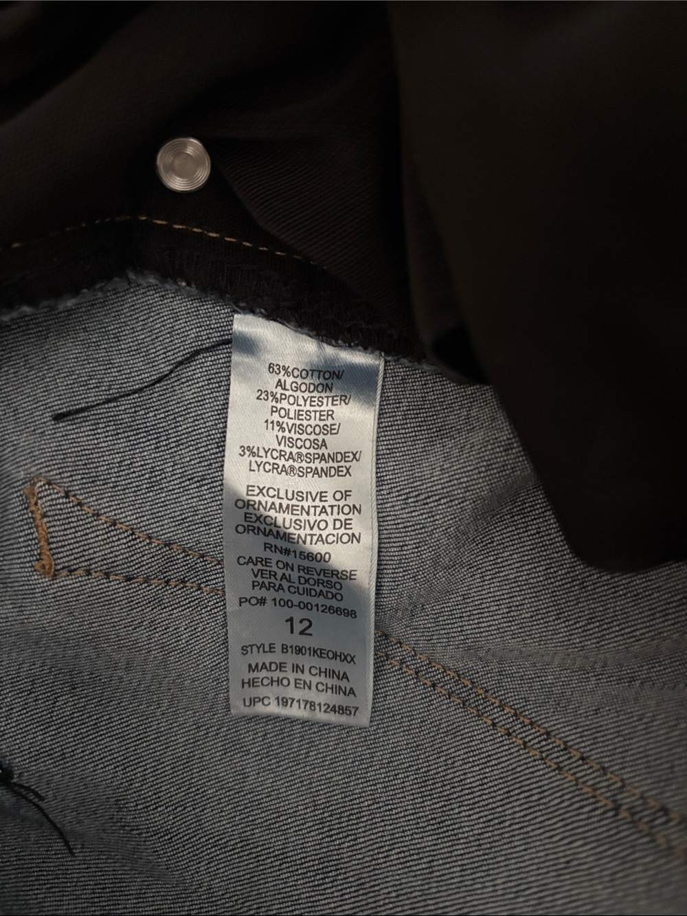 Democracy “Ab” technology Dark Blue Jeans - Picture 9 of 9